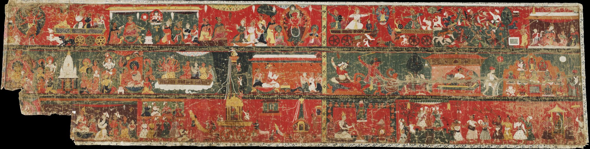 The Bunga Dyo painting, Philadelphia Museum of Art, 1712 CE